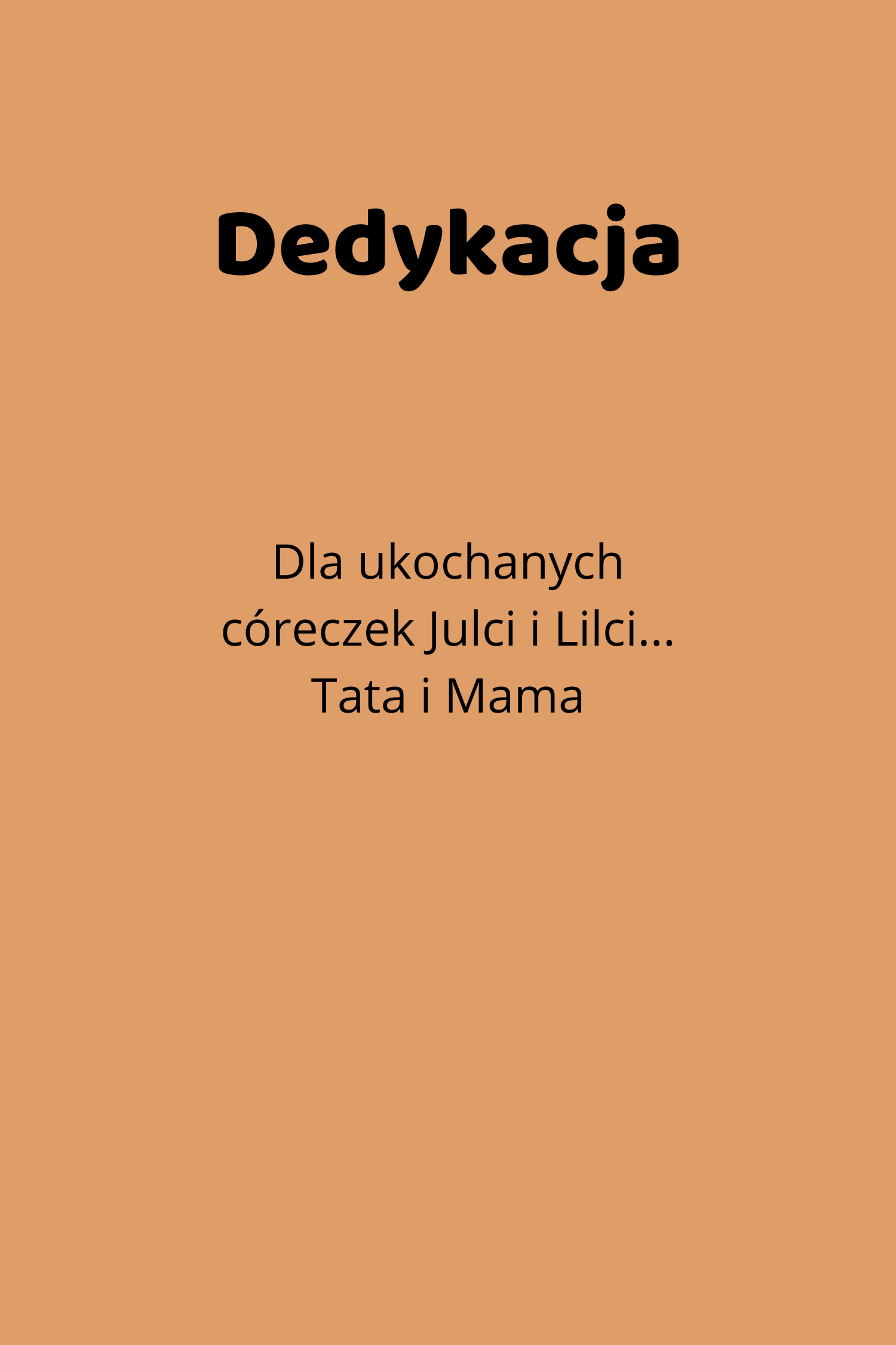 Personalizowana dedykacja