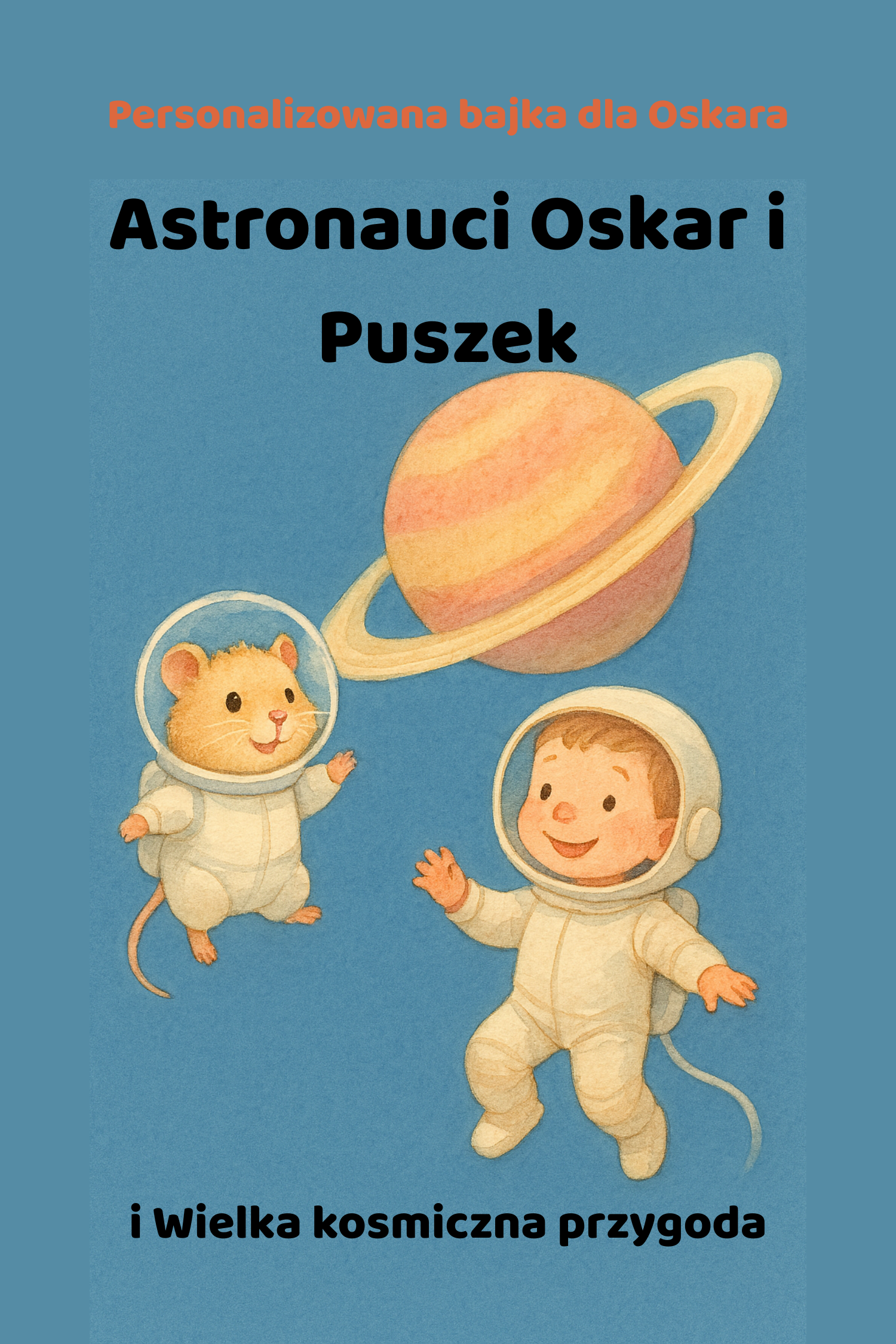 Astronauta — okładka książeczki
