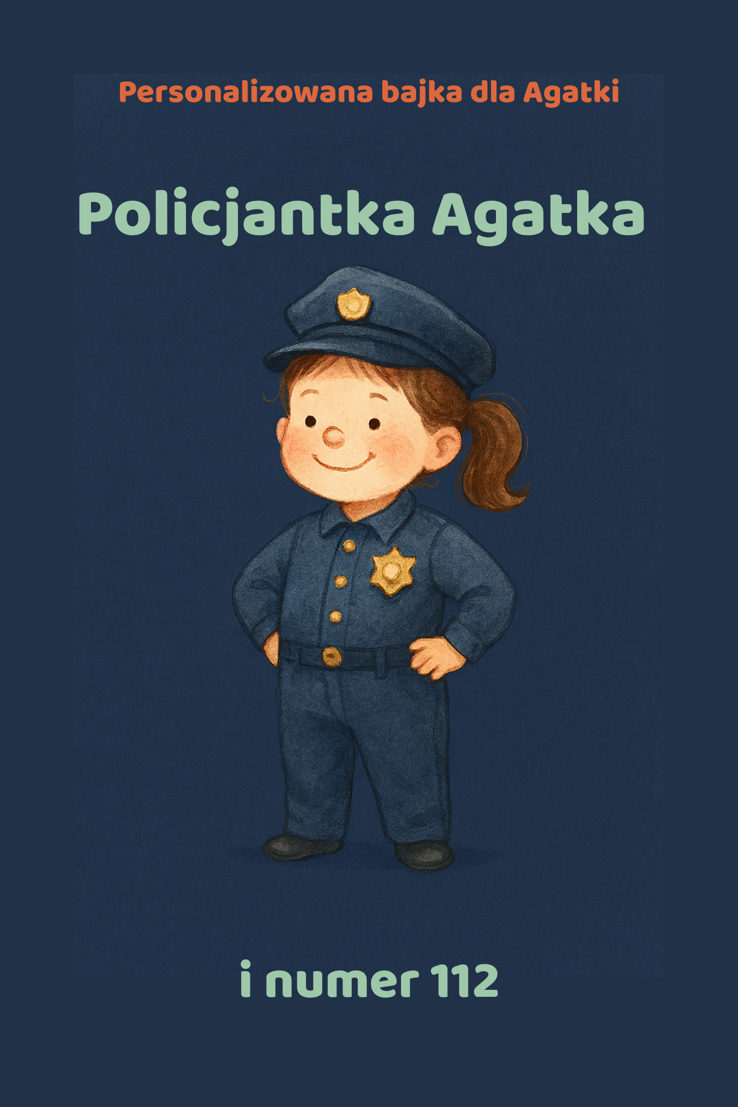 Policjant — okładka książeczki
